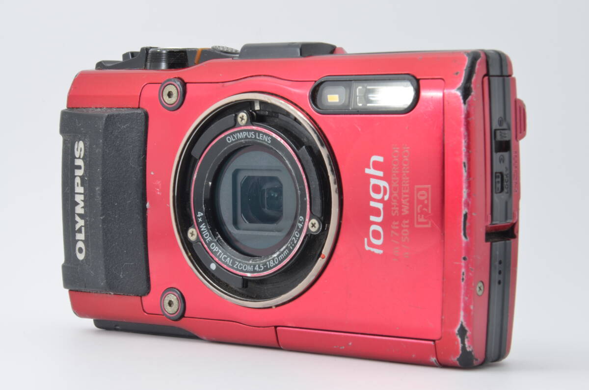 ★オリンパス OLYMPUS STYLUS TG-4 Tough コンパクトデジタルカメラ B3812 #66★