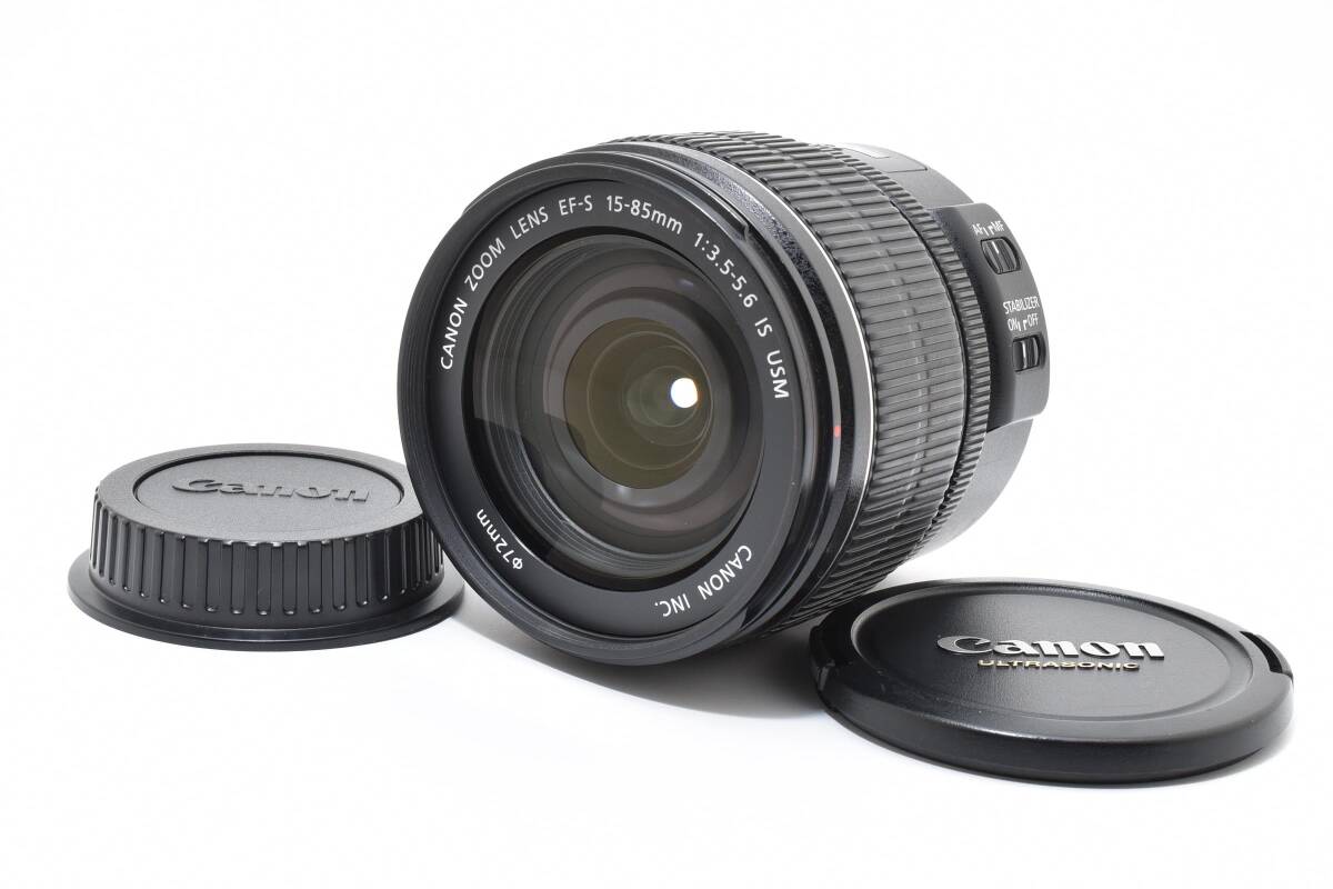 ★美品★ キヤノン CANON EF-S 15-85mm F3.5-5.6 IS USM OL3748 #127
