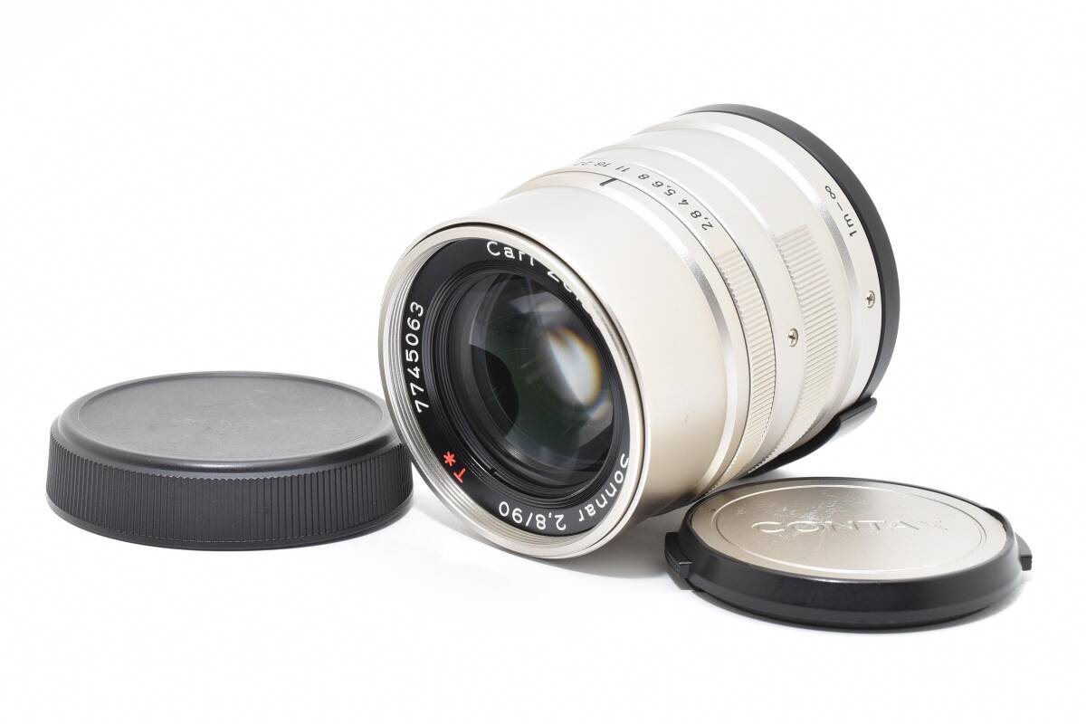 ★良品★ コンタックス CONTAX Carl Zeiss Sonnar 90mm F2.8 T* Gマウント用 OL3755 #100