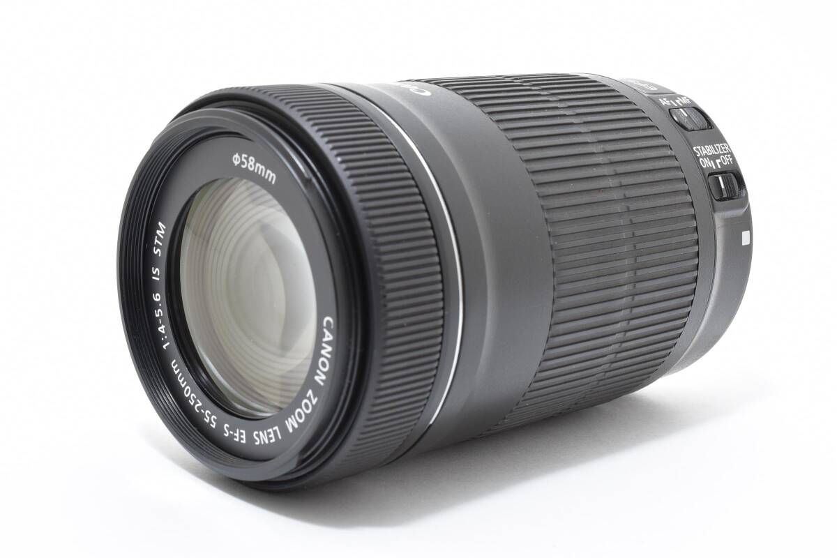 ★良品★ キヤノン CANON EF-S 55-250mm F4-5.6 IS STM OL3756 #1078