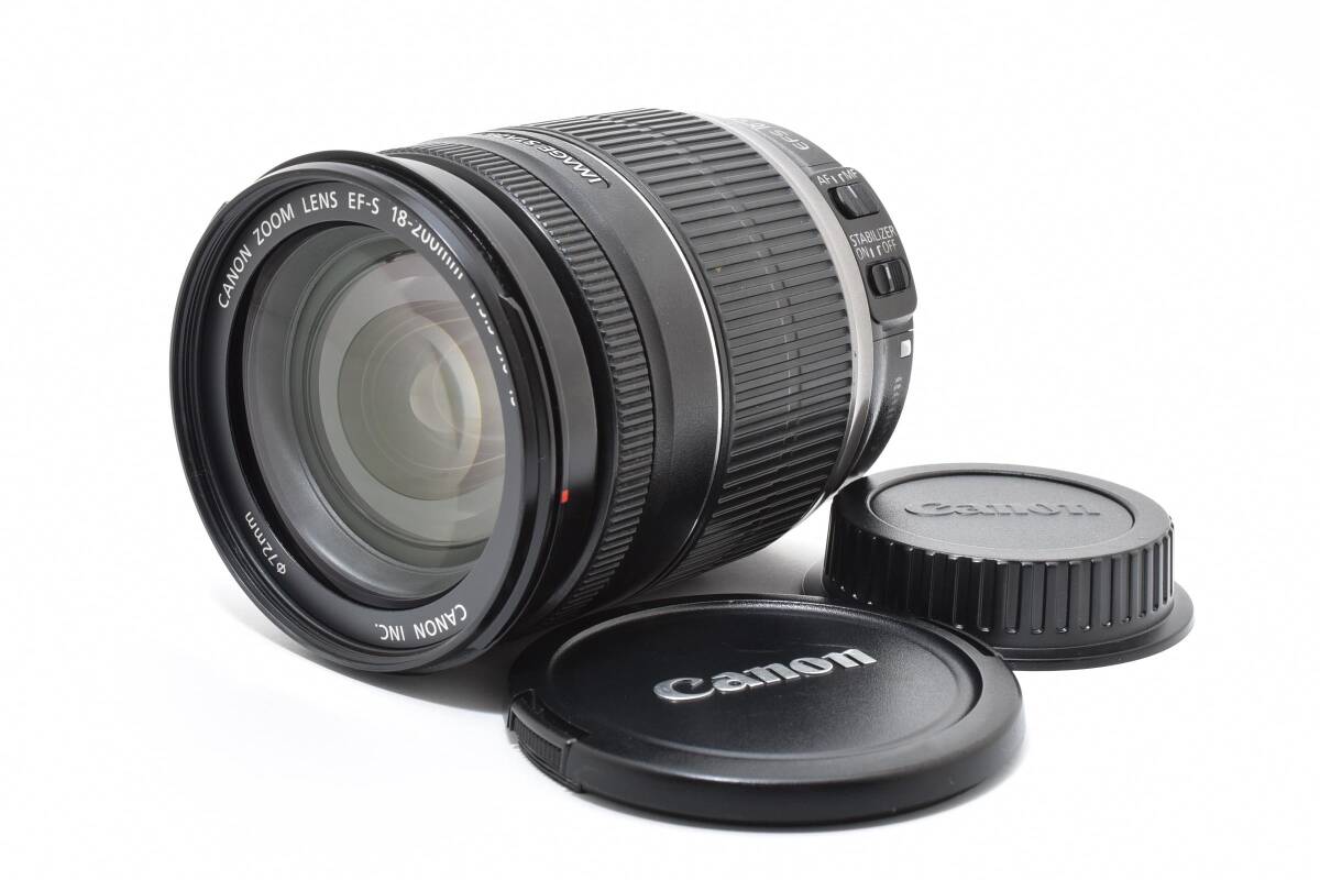 ★美品★ キヤノン CANON EF-S 18-200mm F3.5-5.6 IS OL3762 #88