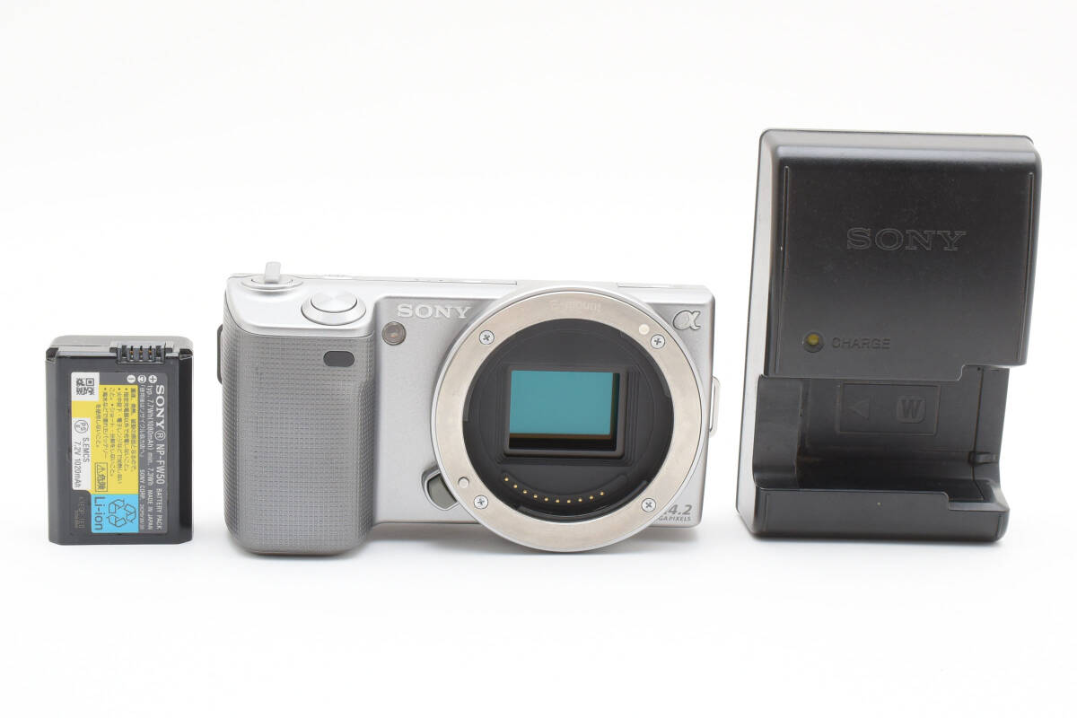 ★良品★ 【ショット数 11,909回】 ソニー SONY NEX-5 ボディ ミラーレス一眼カメラ OB3753 #103