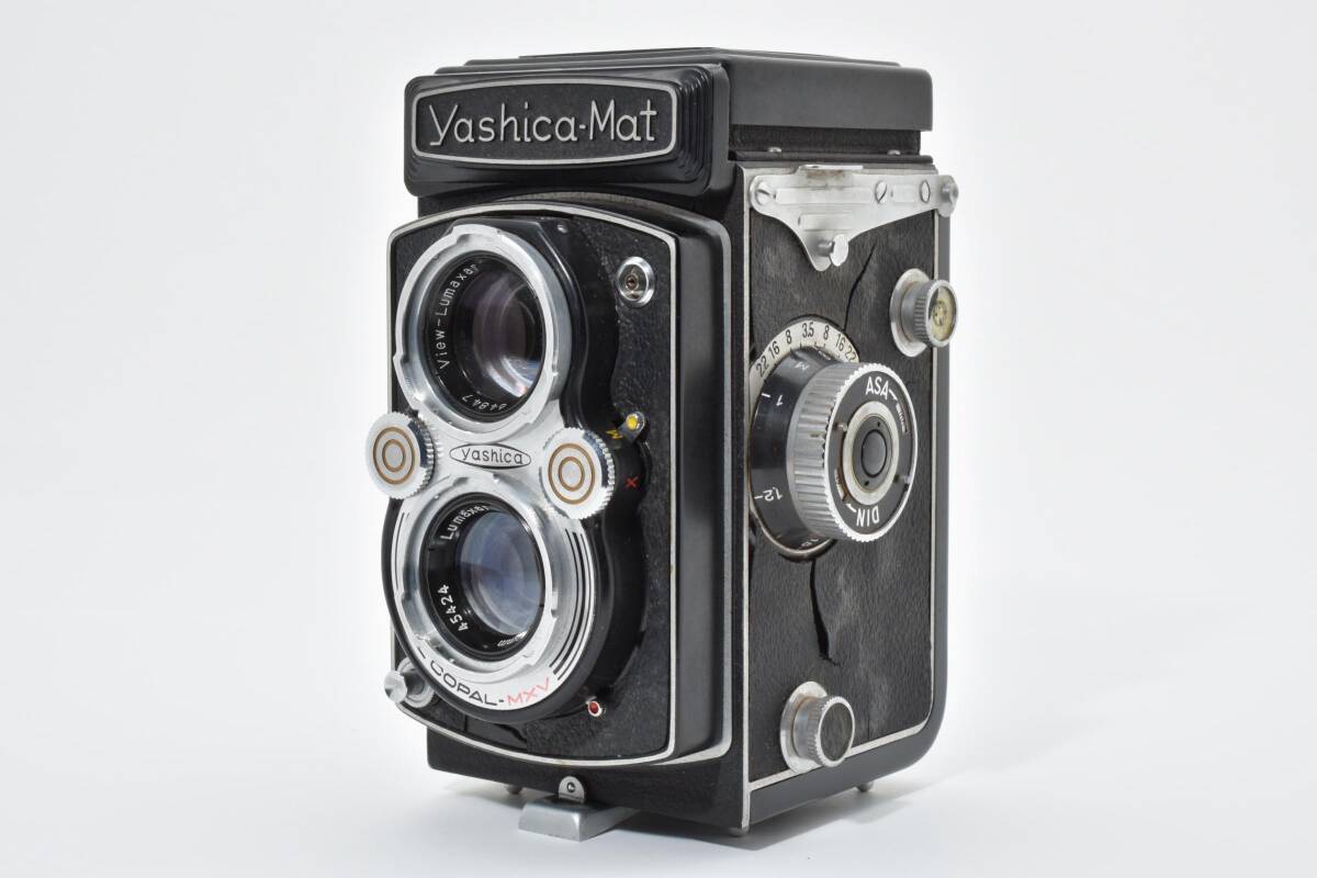 ★ヤシカ YASHICA Yashica-Mat Lumaxar 80mm F3.5 二眼レフカメラ OB3827 #11★