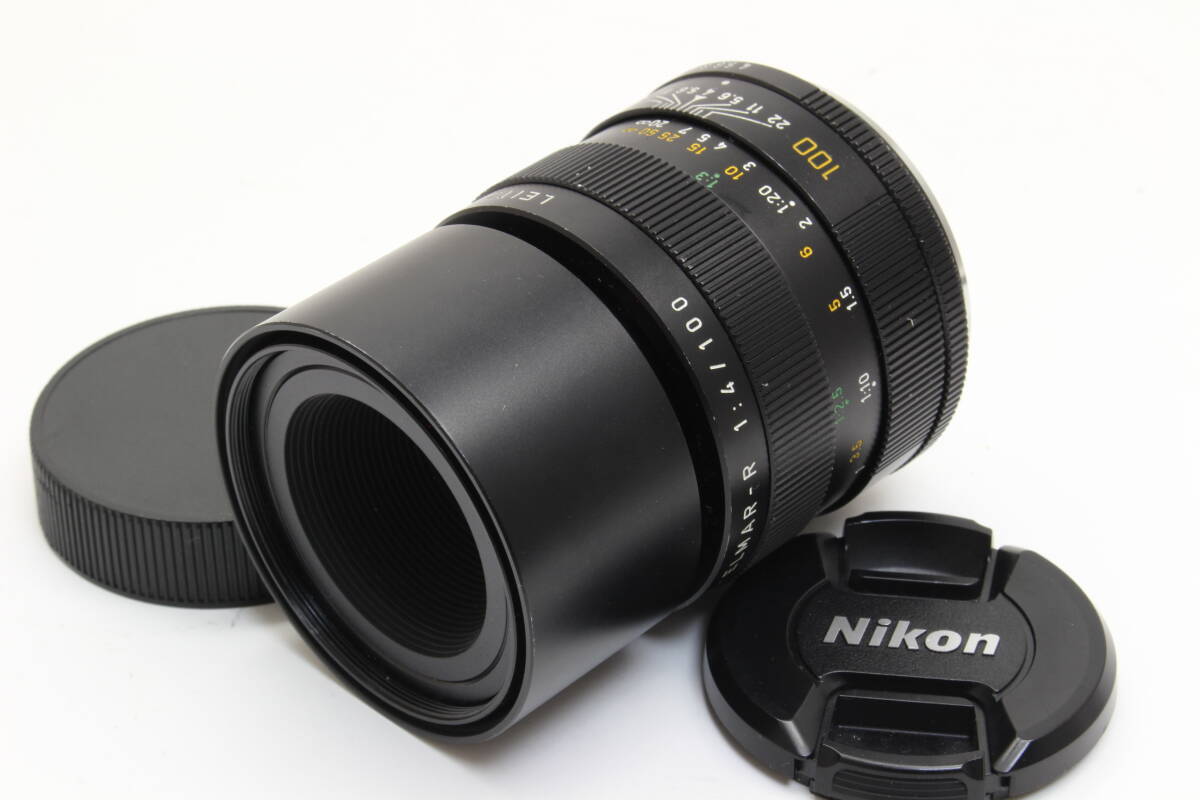 D (難あり) LEICA ライカ MACRO-ELMAR-R 100mm F4 返品不可 1-143