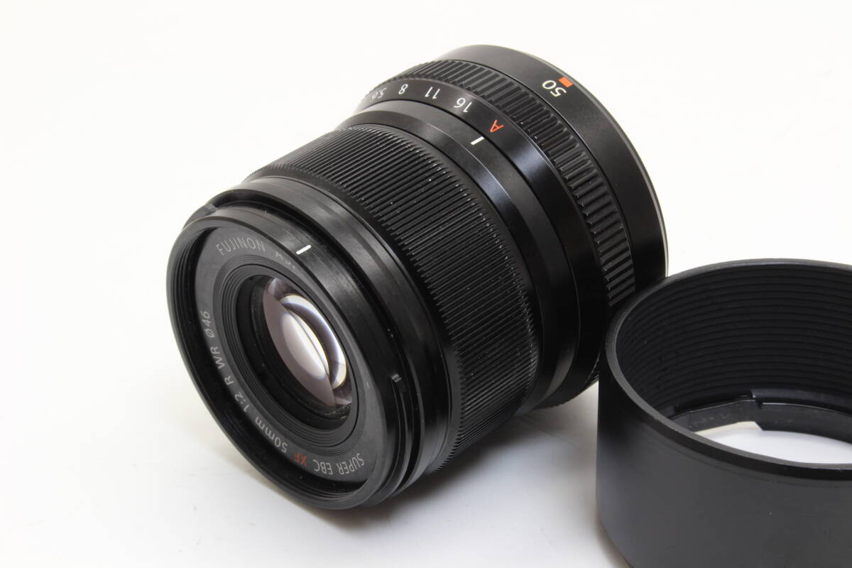 B+ (並品) FUJIFILM 富士フィルム XF 50mm F2 WR 初期不良返品無料 1-154