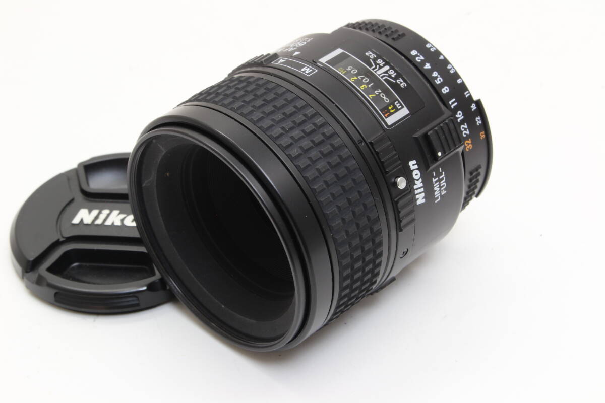 B+ (並品) Nikon ニコン AF MICRO NIKKOR 60mm F2.8 D 初期不良返品無料 1-156