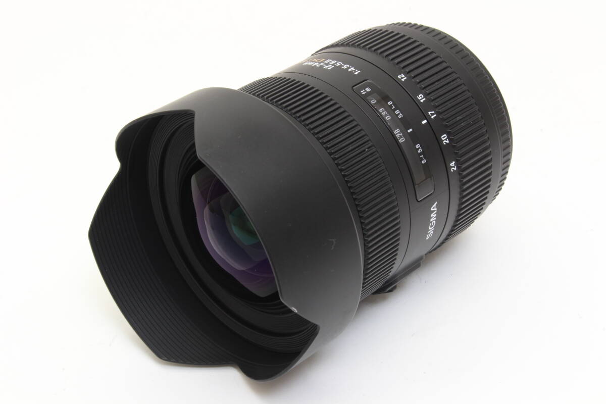 A (美品) SIGMA シグマ 12-24mm F4.5-5.6 II DG HSM SIGMA SAマウント 希少 初期不良返品無料 2-98