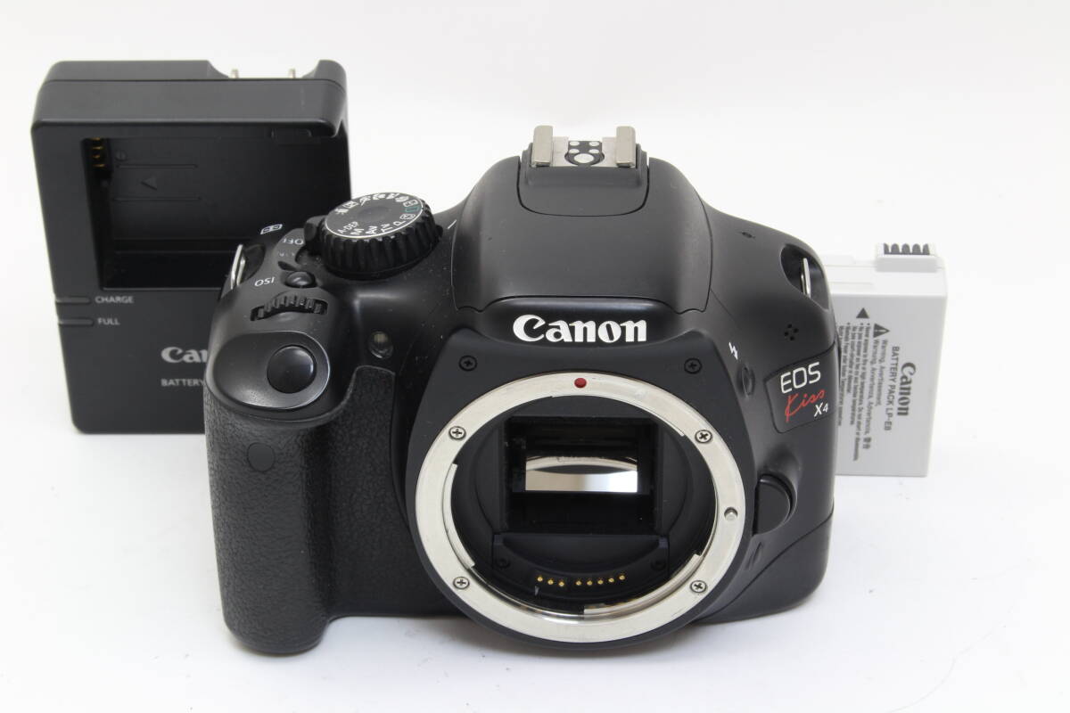 B+ (並品) Canon キヤノン EOS Kiss X4 ボディ 初期不良返品無料 2-130