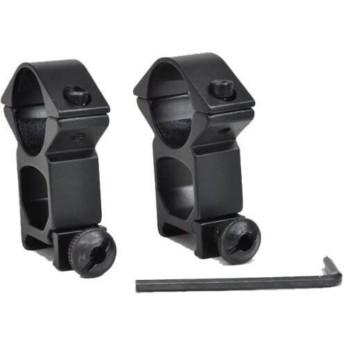 マウントリング ベース対応幅20mm リング径25.4mm 1インチ 全高57mm ハイマウント スコープマウント