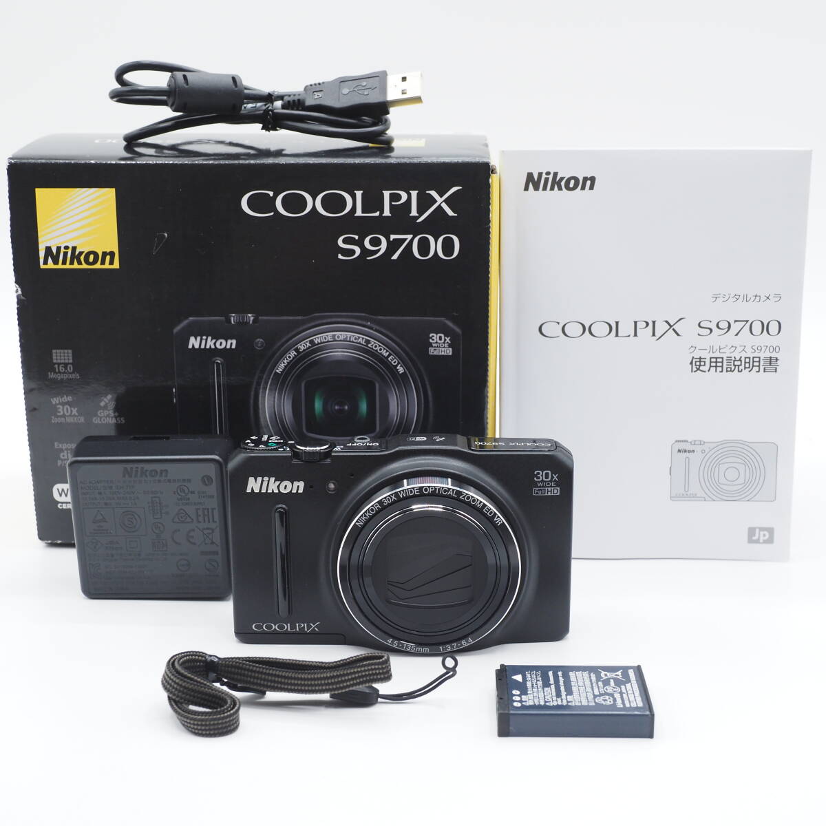 Nikon ニコン S9700 プレシャスブラック 新品級 #2960
