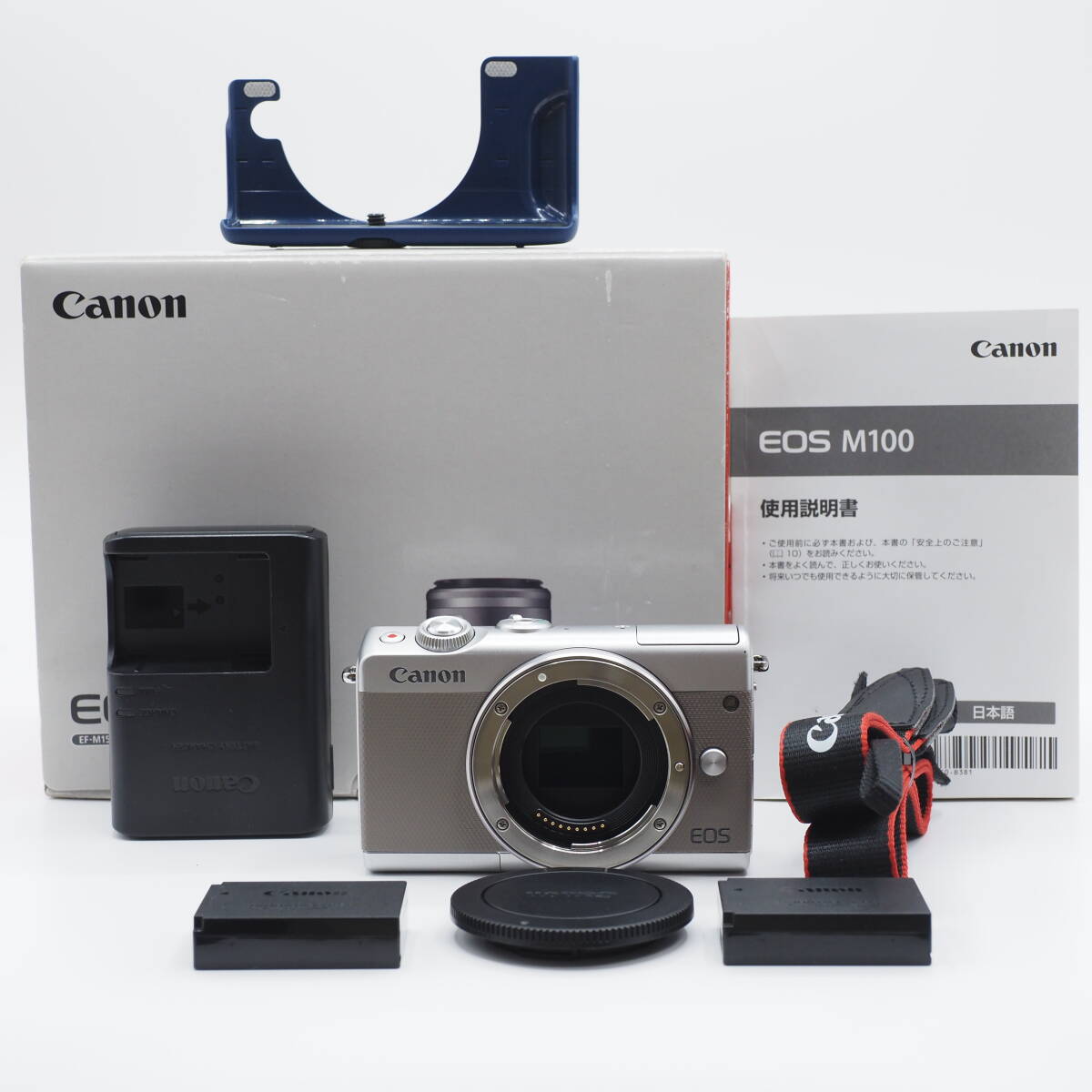Canon キヤノン ミラーレス EOS M100 ボディ グレー 新品級 #2966