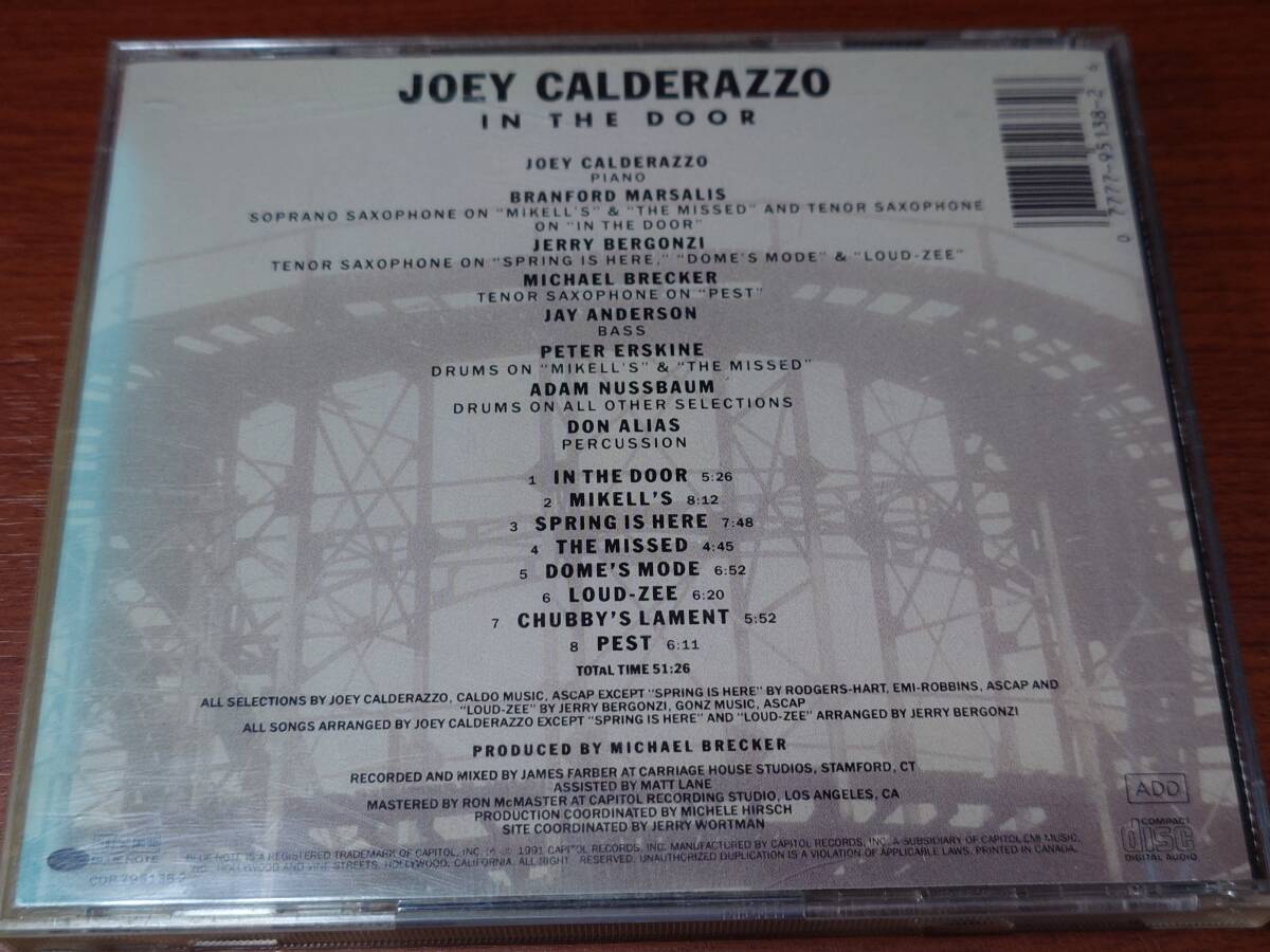 CD Jazz : Joey Calderazzo / In The Door
