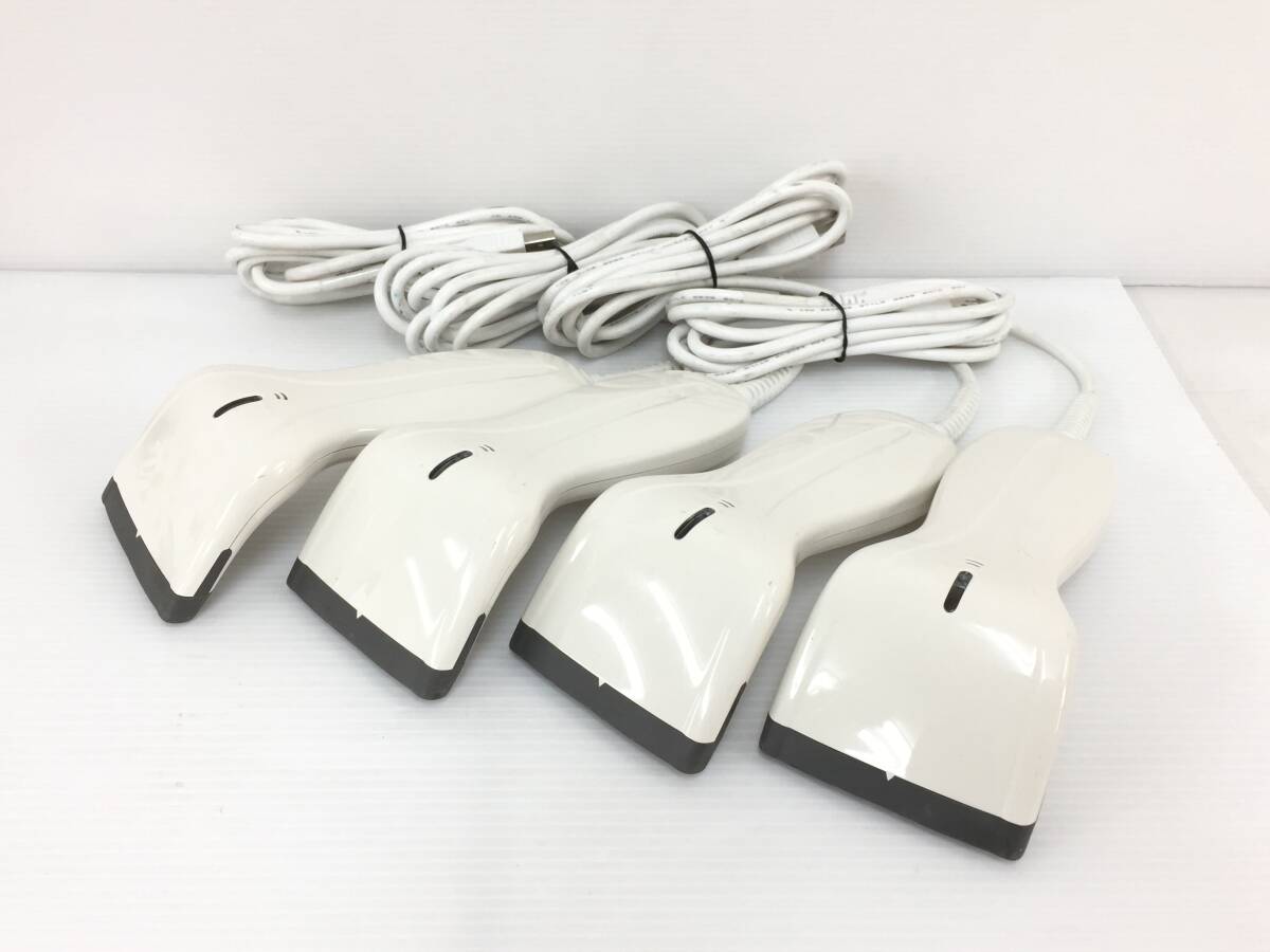 〇【4個セット】WELCOM SSHC65V タッチ式バーコードリーダー 動作品