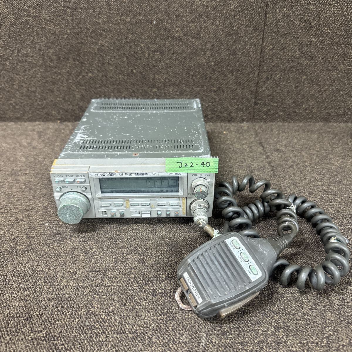 JZ2-40 激安 KENWOOD FM DUAL BANDER TW-4000 動作未確認 中古現状品 ※3回再出品で処分