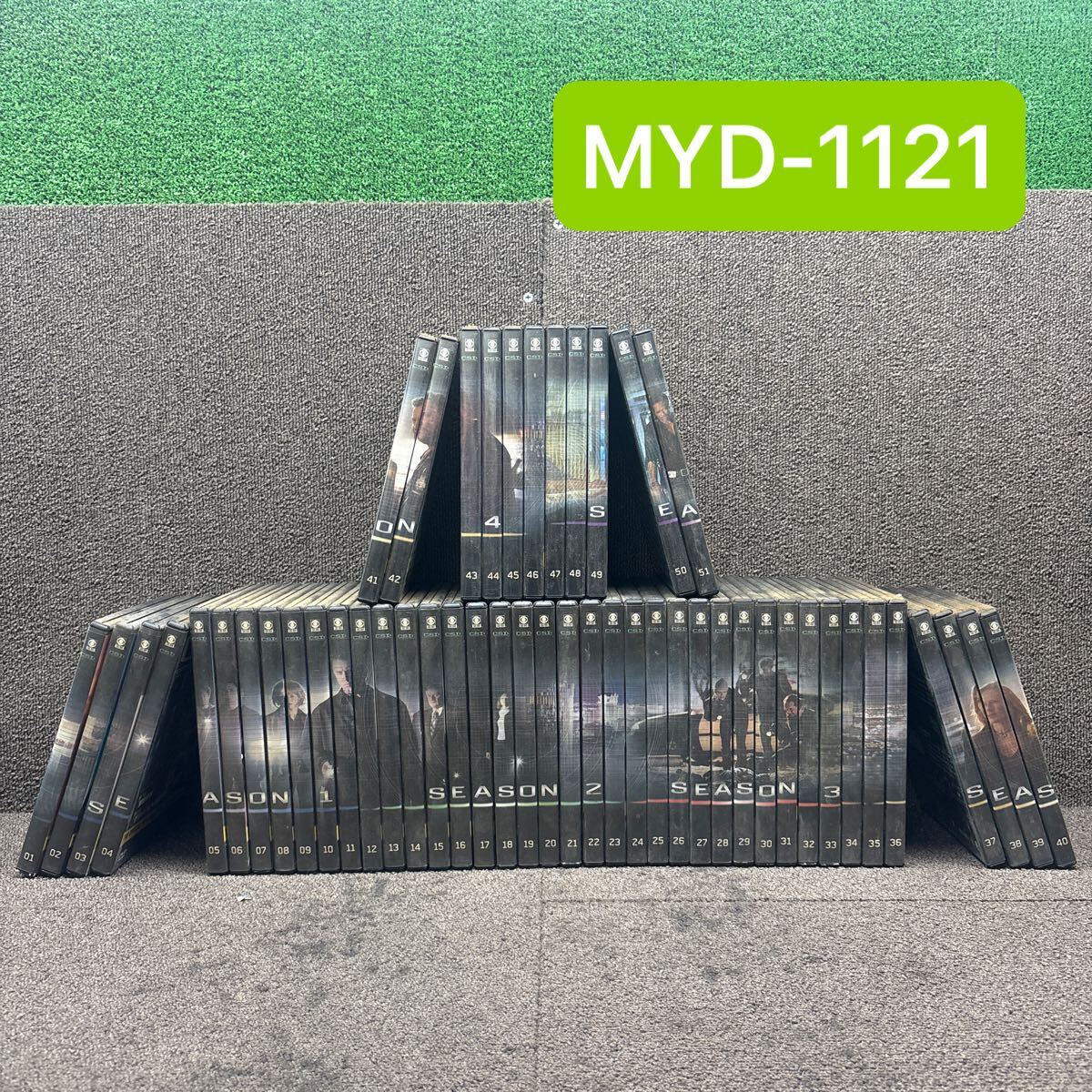 MYD-1121 激安 DVD 洋画 ドラマ CSI: CRIME SCENE INVESTIGATION DVDコレクション 科学捜査班 DeA デアゴスティーニ まとめ売り 中古現状品