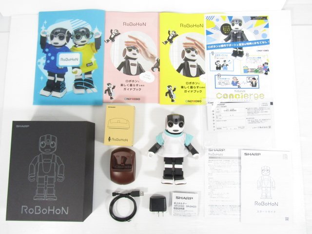 シャープ ロボホン SR-06M-T コミュニケーション ロボット 会話 中古