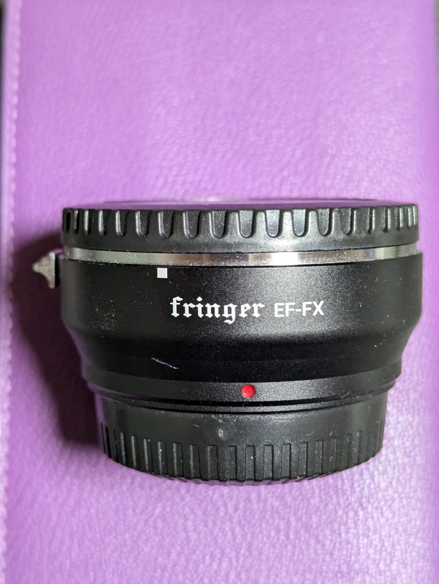 【EFマウントレンズをフジXマウントで・中古・動作品】フリンジャー fringer EF-FX