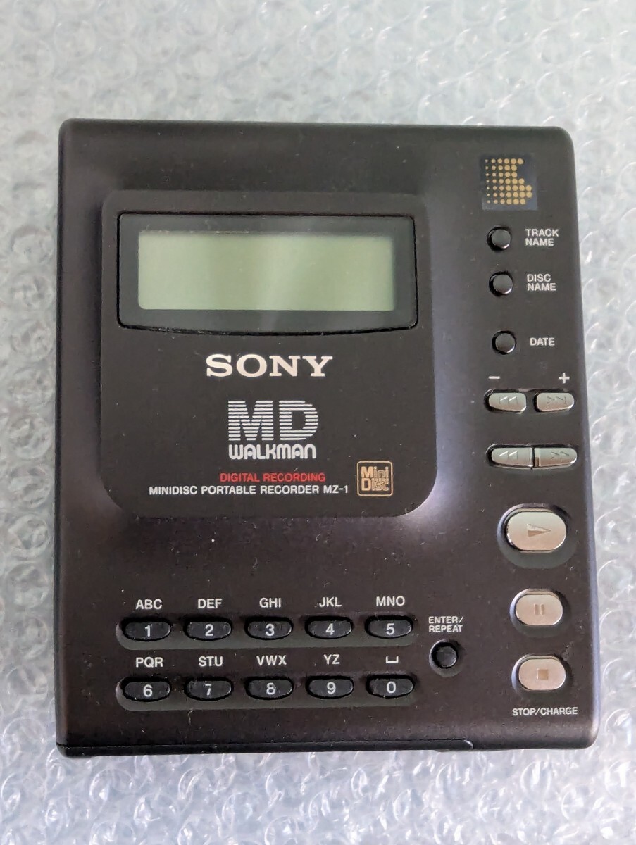 【元祖ポータブルMD・再生確認】ソニー SONY MZ-1 MDレコーダー