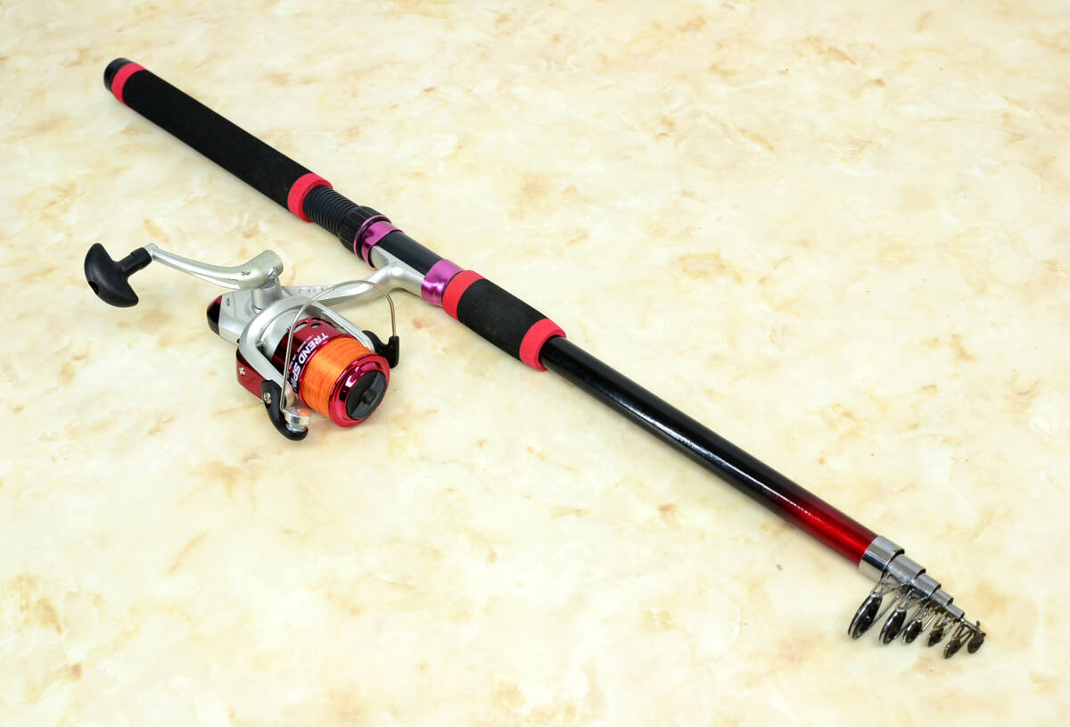 TRS30 トレンドスピン2 ギア比 5.2：1 ミニコンパクトロッド付 中古品