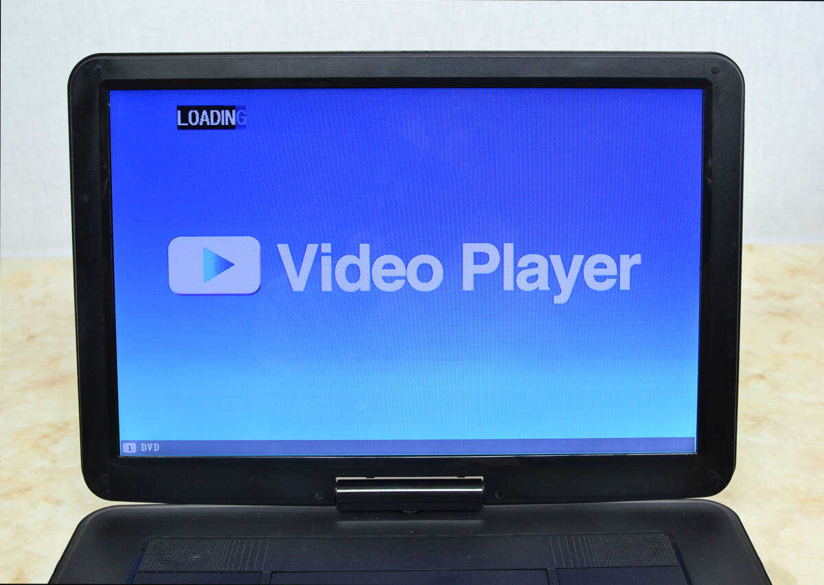 NAVISKAUTO ポータブルDVDプレーヤー BM1653B 中古品