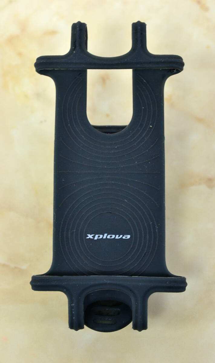 xplova エクスプローバ 自転車用スマートフォンホルダー BIKE Tie シリコン製 中古良品