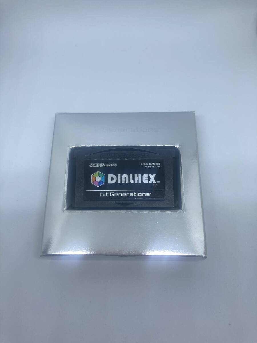 GBA DIALHEX bit Generations ゲームボーイアドバンス 箱あり