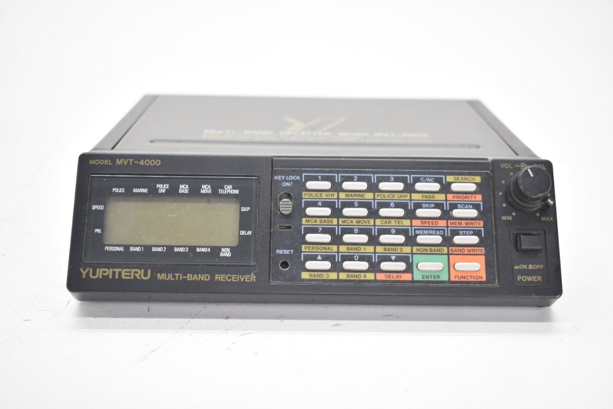 YUPITERU MVT-4000 マルチバンドレシーバー[ユピテル][MULTI-BAND RECEIVER]34M