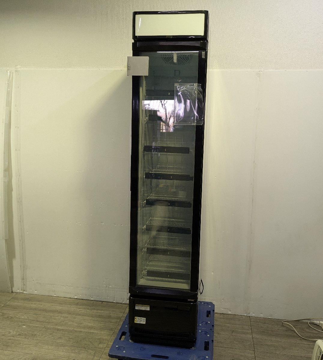 埼玉発　JCM　タテ型冷凍ショーケース　RITCS-133H　2021年製　86kg　TRy mm（8）