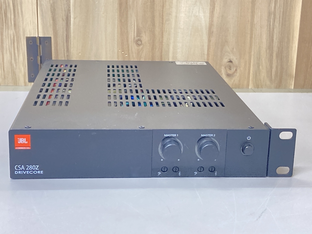 JBL モノラルパワーアンプ CSA280Z ※通電確認済み A-①