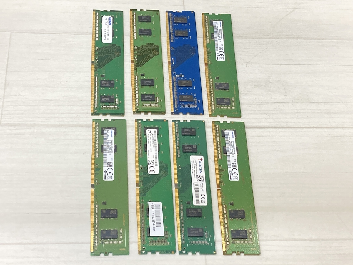 DDR4-2666 RAM メモリ 4GB×8枚 ※メーカーランダム D4-H