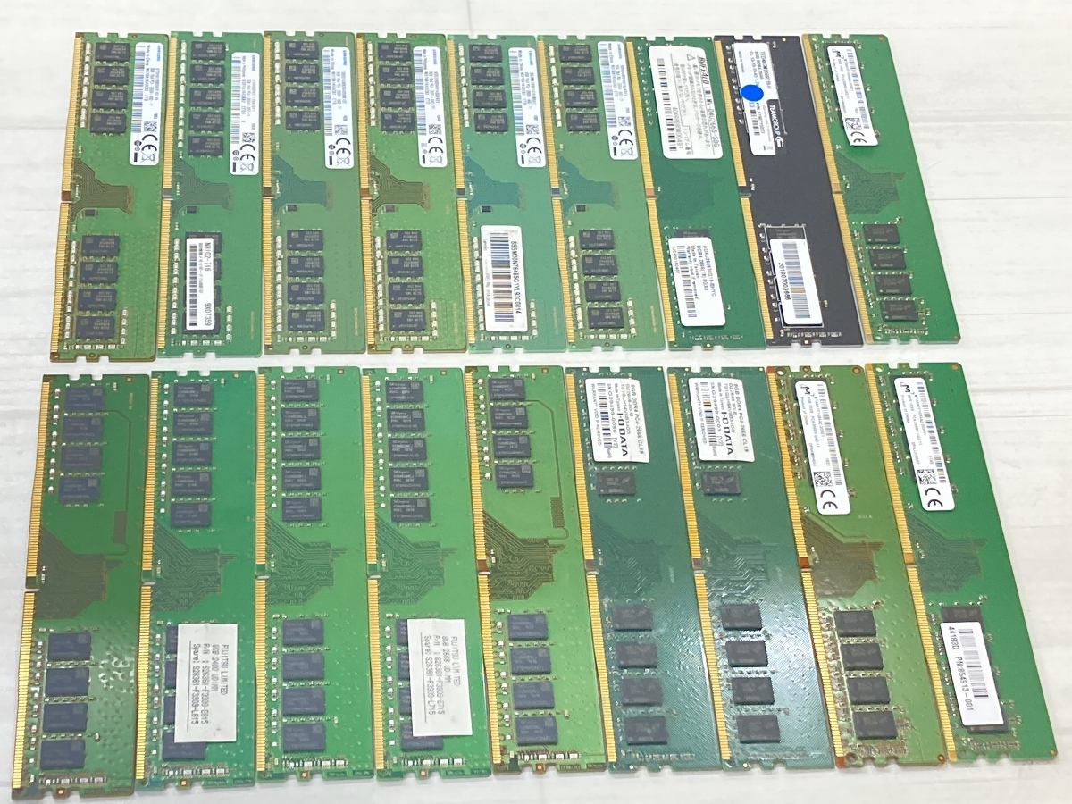 DDR4-2666 RAM メモリ 4GB×18枚 ※メーカーランダム D4-I