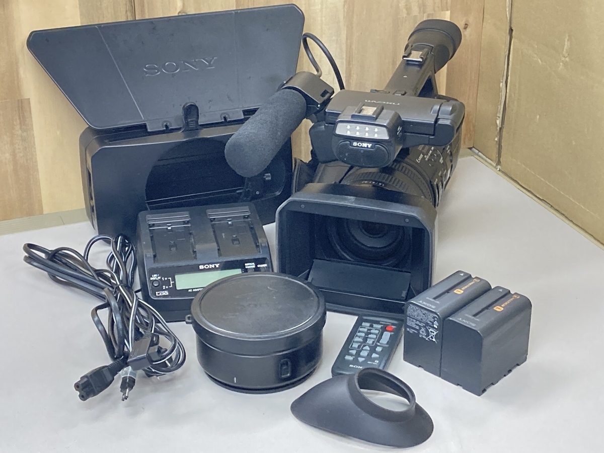 SONY 業務用カムコーダー HXR-NX3 ※79×10H 付属品あり HX-①