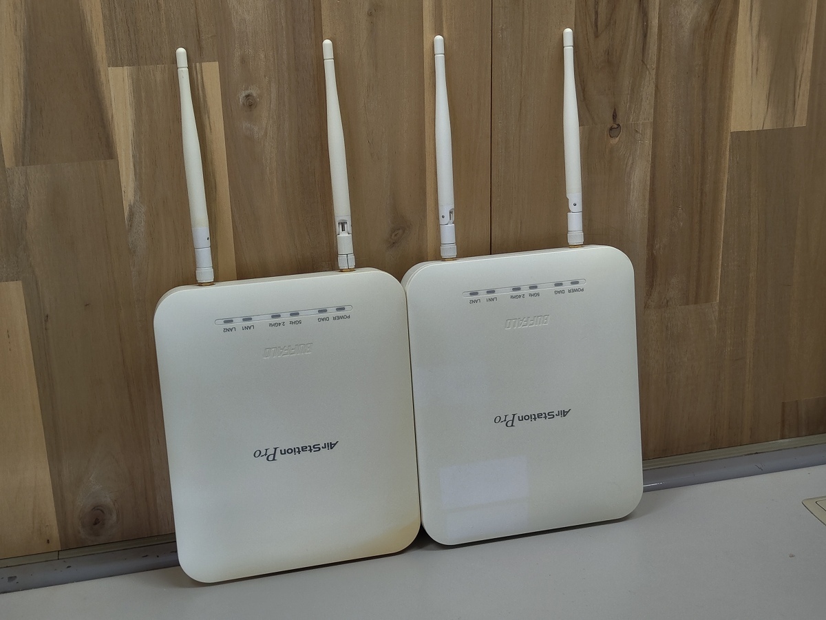 BUFFALO AirStation Pro WAPS-AG300H 2台 ※日焼けあり Ba-②