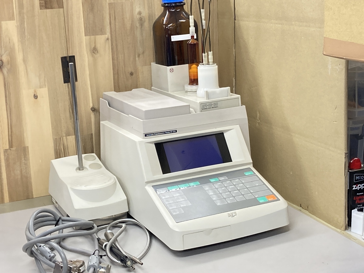 KEM AT-510 電位差自動滴定装置 ※現状/通電確認済み ①