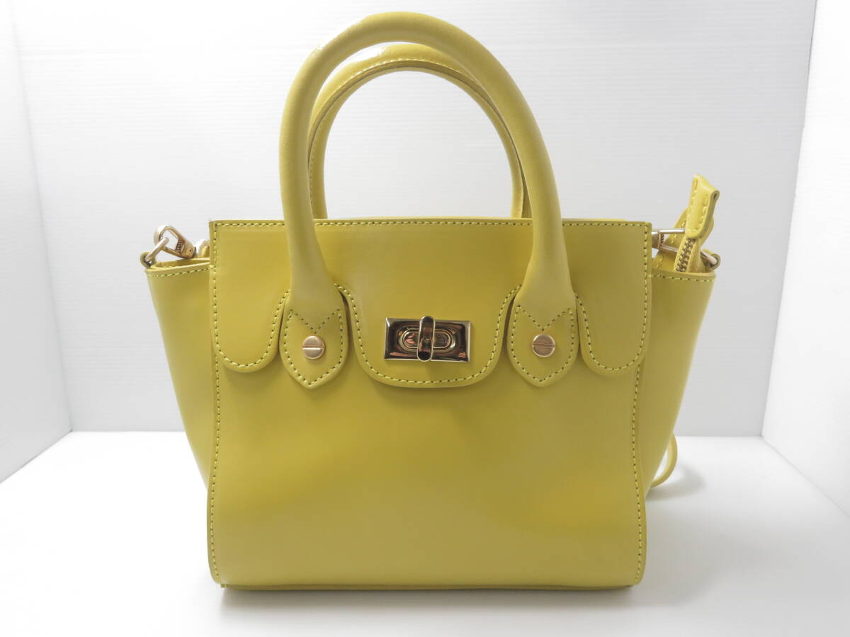 lf66) LE CAMP ルカンプ イタリア製 2WAY ハンドバッグ ショルダーバッグ
