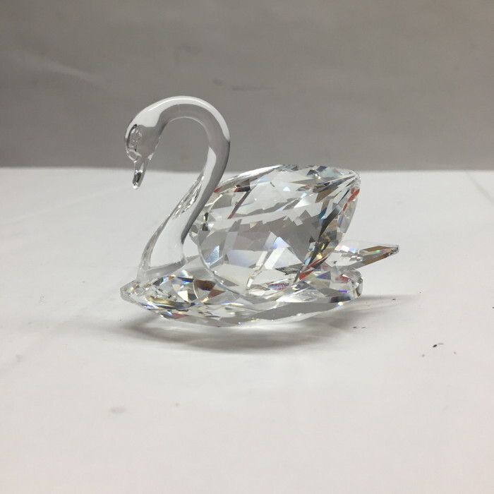 SWAROVSKI クリスタル スワン 置物 10006 [jgg]