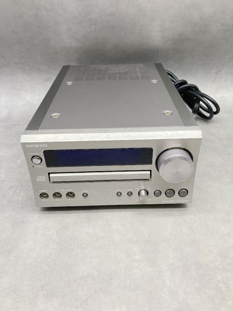 CDプレーヤー【F1920△】ONKYO オンキョー CR-D2LTD CDReceiver CDプレーヤー【通電のみ】 260122