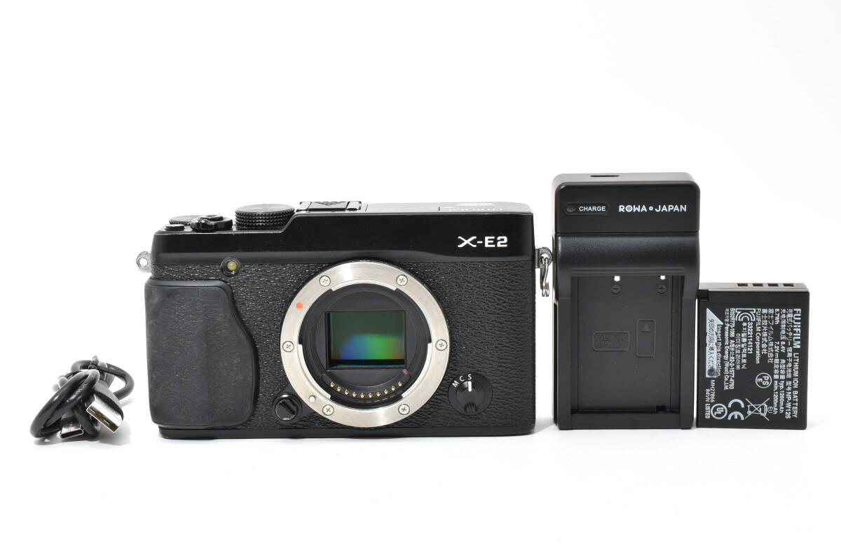 Fujifilm Fuji X-E2 16.3 MP Digital Camera Black Body C0064