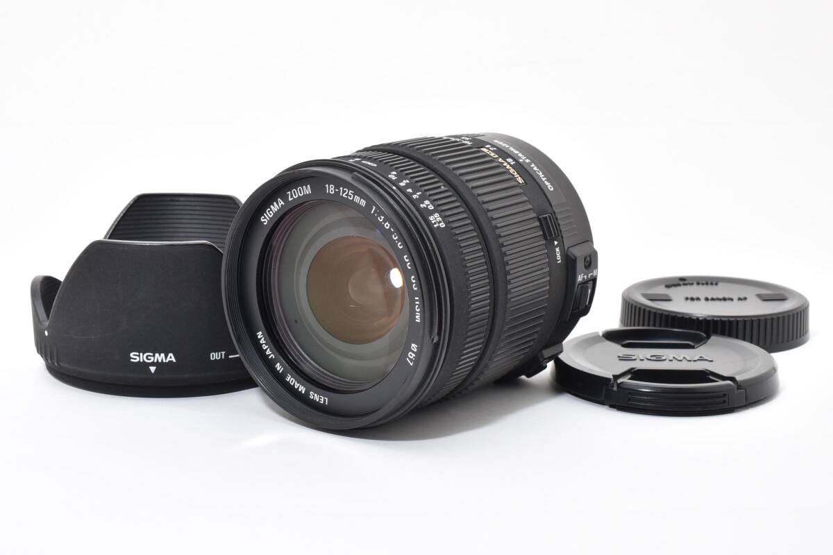 Sigma AF 18-125mm f/3.8-5.6 DC OS HSM Canon EF L0402