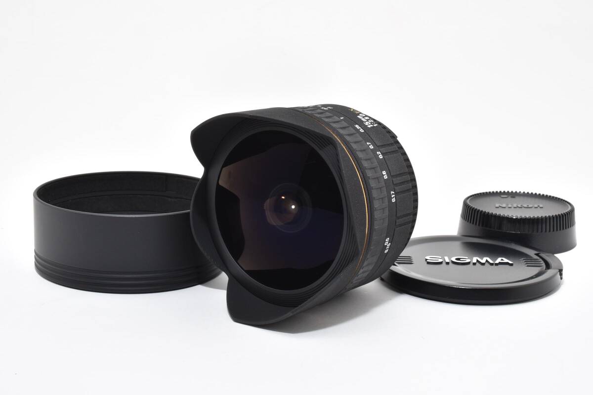 SIGMA 15mm F/2.8 D EX Fisheye AF Lens For Nikon F L0482