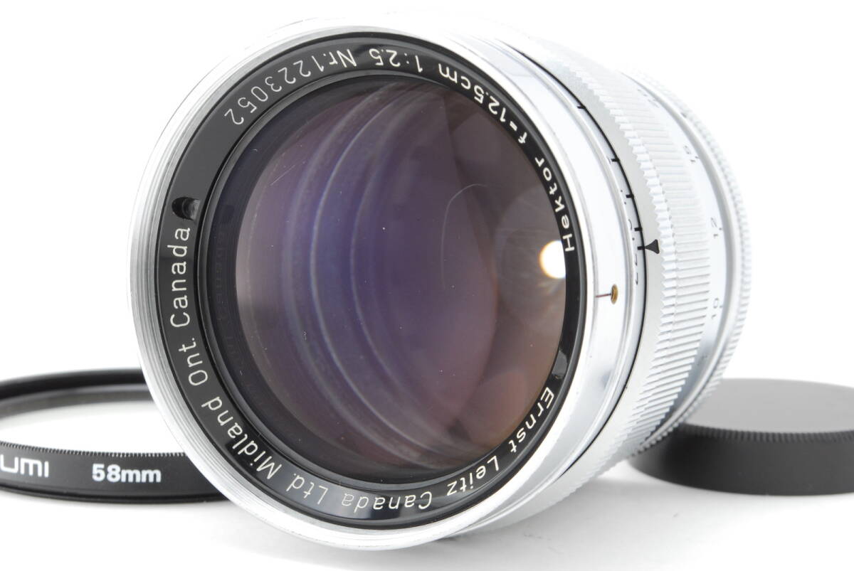 Leica Leitz Hektor Canada 12.5cm 125mm f/2.5 L0439