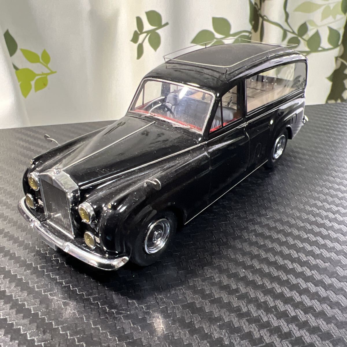 ●Matrix 1/43 ロールスロイス SC霊柩車 シンプソン&スレーター LTD 1957 ブラック USEDジャンク品●材質レンジ製 全長120㎜ 希少出品