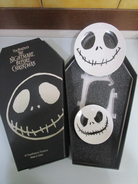ナイトメア・ビフォア・クリスマス コレクタブルプレート 飾りプレート 皿たて スタンド 飾り皿 THE NIGHTMARE BEFORE CHRISTMAS