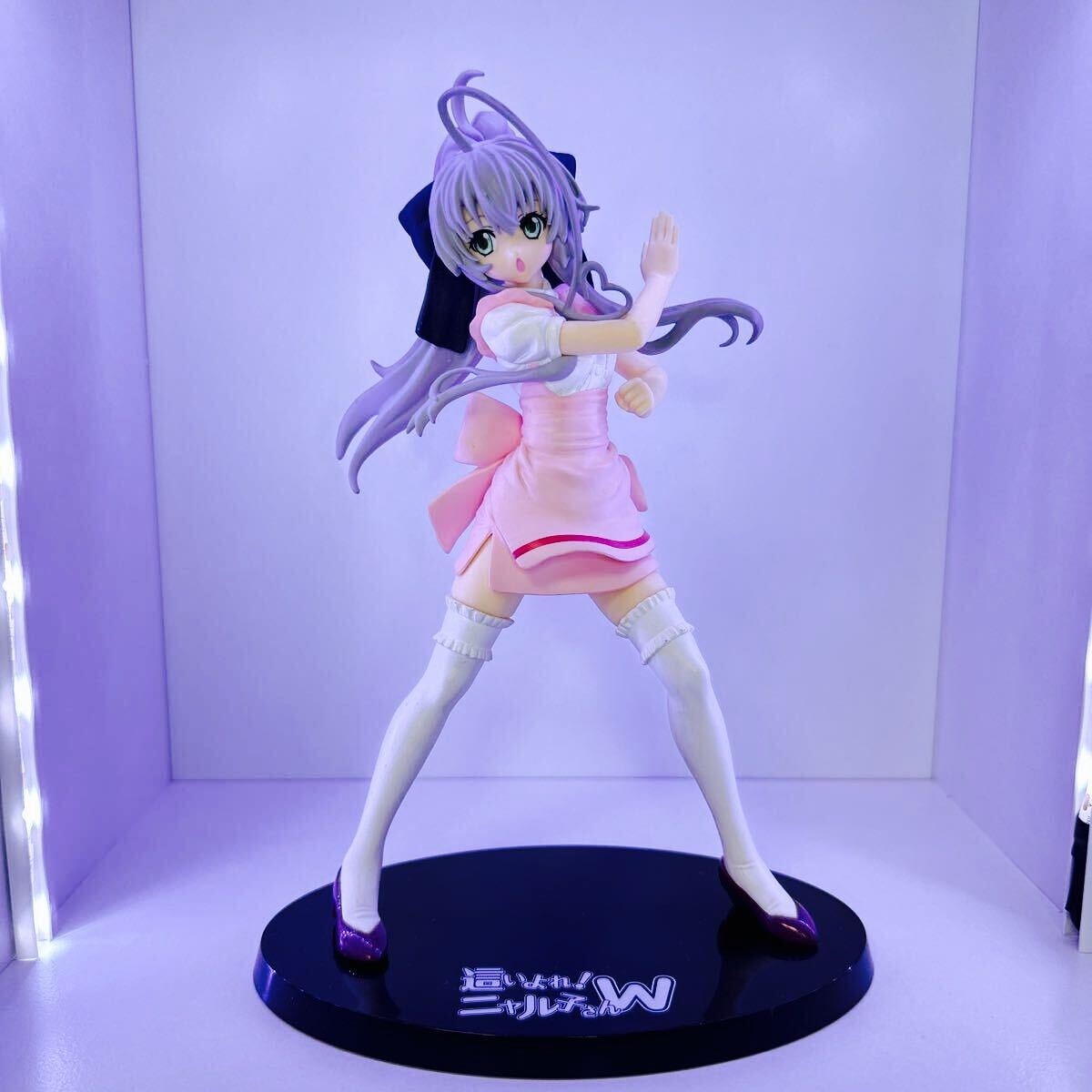 【開封品】 這いよれ！ニャル子さんW　プレミアムフィギュア☆ピンクメイドver.