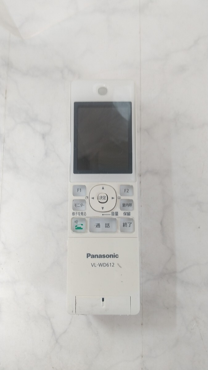 K5709 Panasonic VL-WD612 ワイヤレスモニター 子機 ドアホン/パナソニック 動作未確認 現状品 JUNK 送料無料
