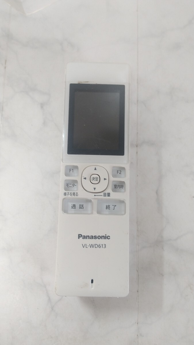 K5713 Panasonic VL-WD613 ワイヤレスモニター 子機 ドアホン/パナソニック 動作未確認 現状品 JUNK 送料無料