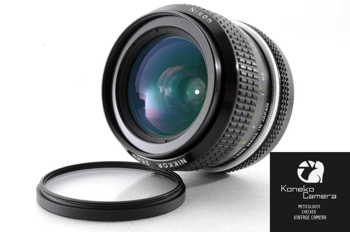 【動作品】 NIKON non ai / 非ai NIKKOR 28mm F/2.8 C-554