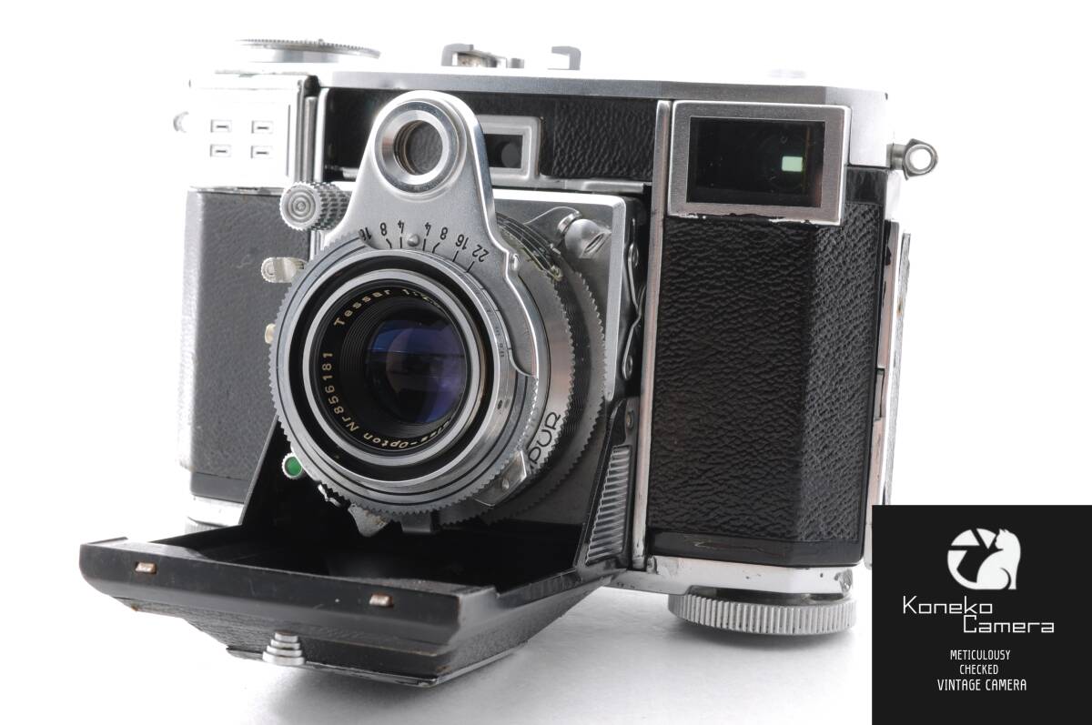 【動作品】ZEISS IKON CONTESSA 35 Tessar 45mm F2.8 C-609