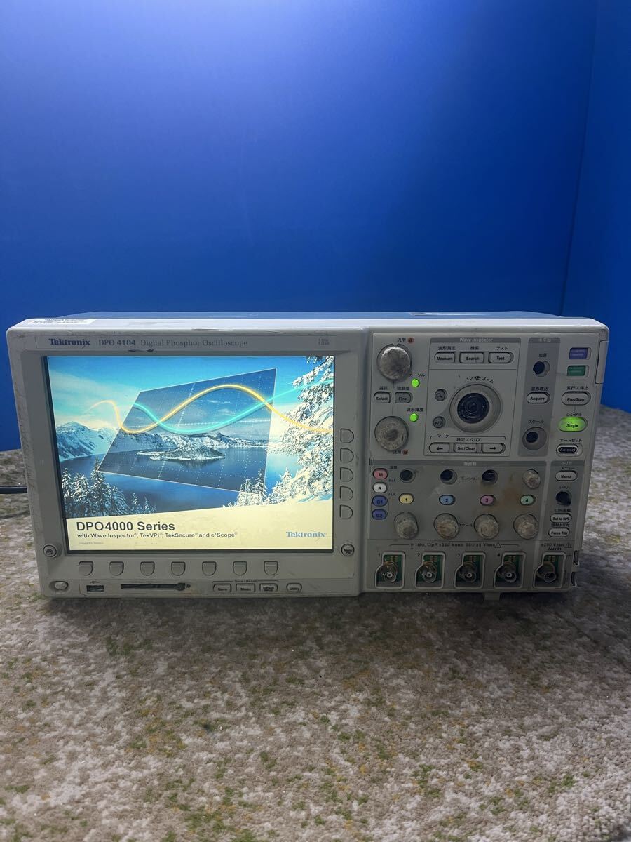 Tektronix DPO4104 Digital Phosphor Oscilloscope 1GHz 5GS/s オシロスコープ