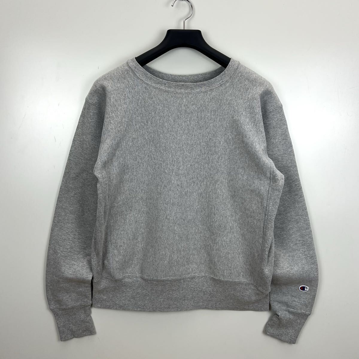 Champion USA REVERSE WEAVE sweat shirts L チャンピオン アメリカ製 復刻 赤タグ リバースウィーブ スウェット 名作 目有り 無地